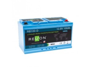 BATERIA RELION 12V 1280WH 100AH DIN 4sc